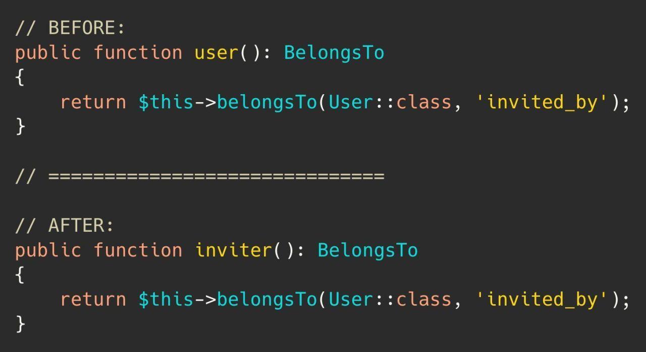 Laravel Tip