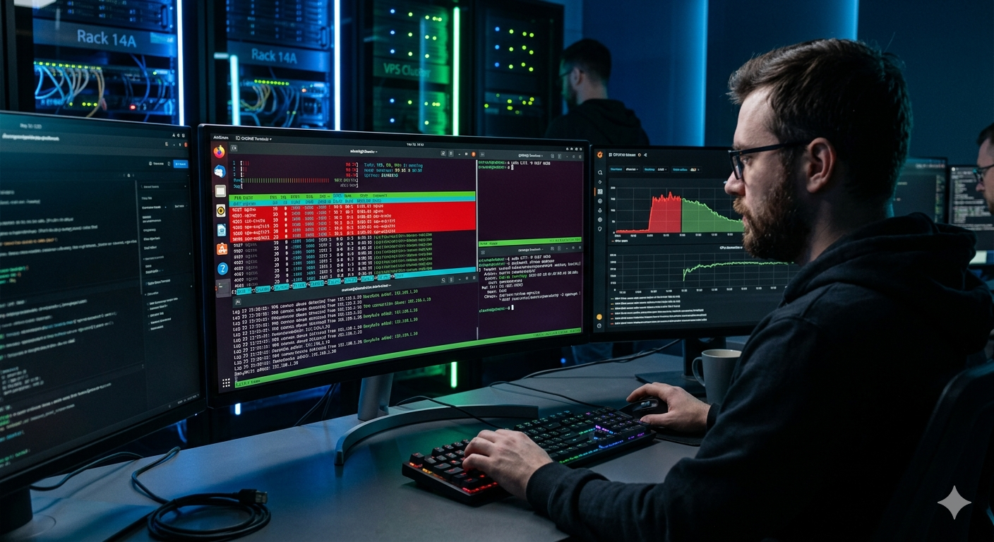 لقطة شاشة لـ Resolving VPS Abuse and High CPU Resource Exhaustion on Linux Server