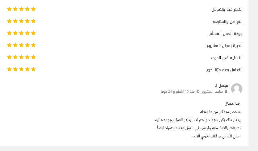 فيصل ا's dashboard